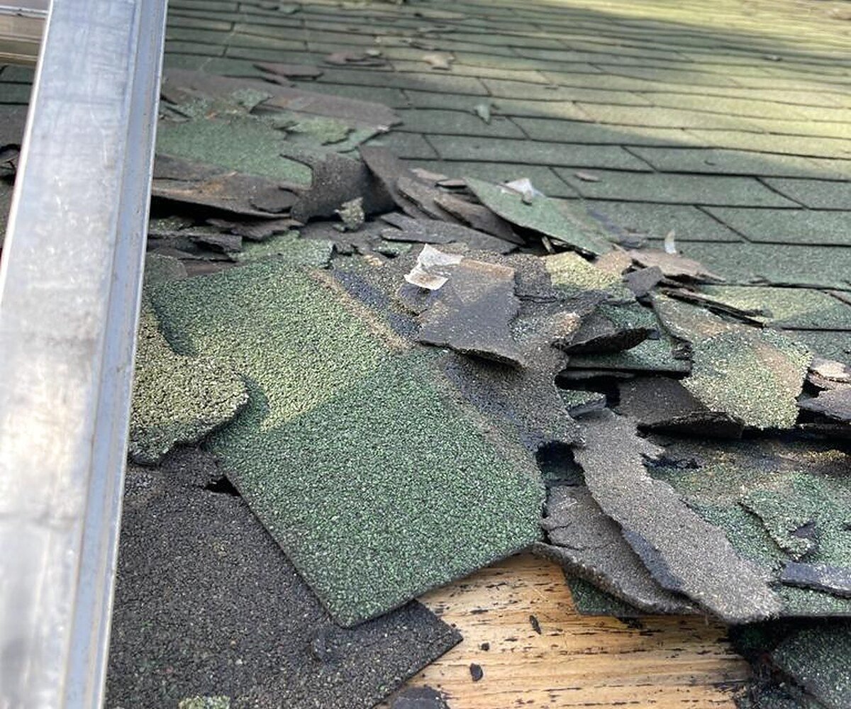 Roof and exterior repair work